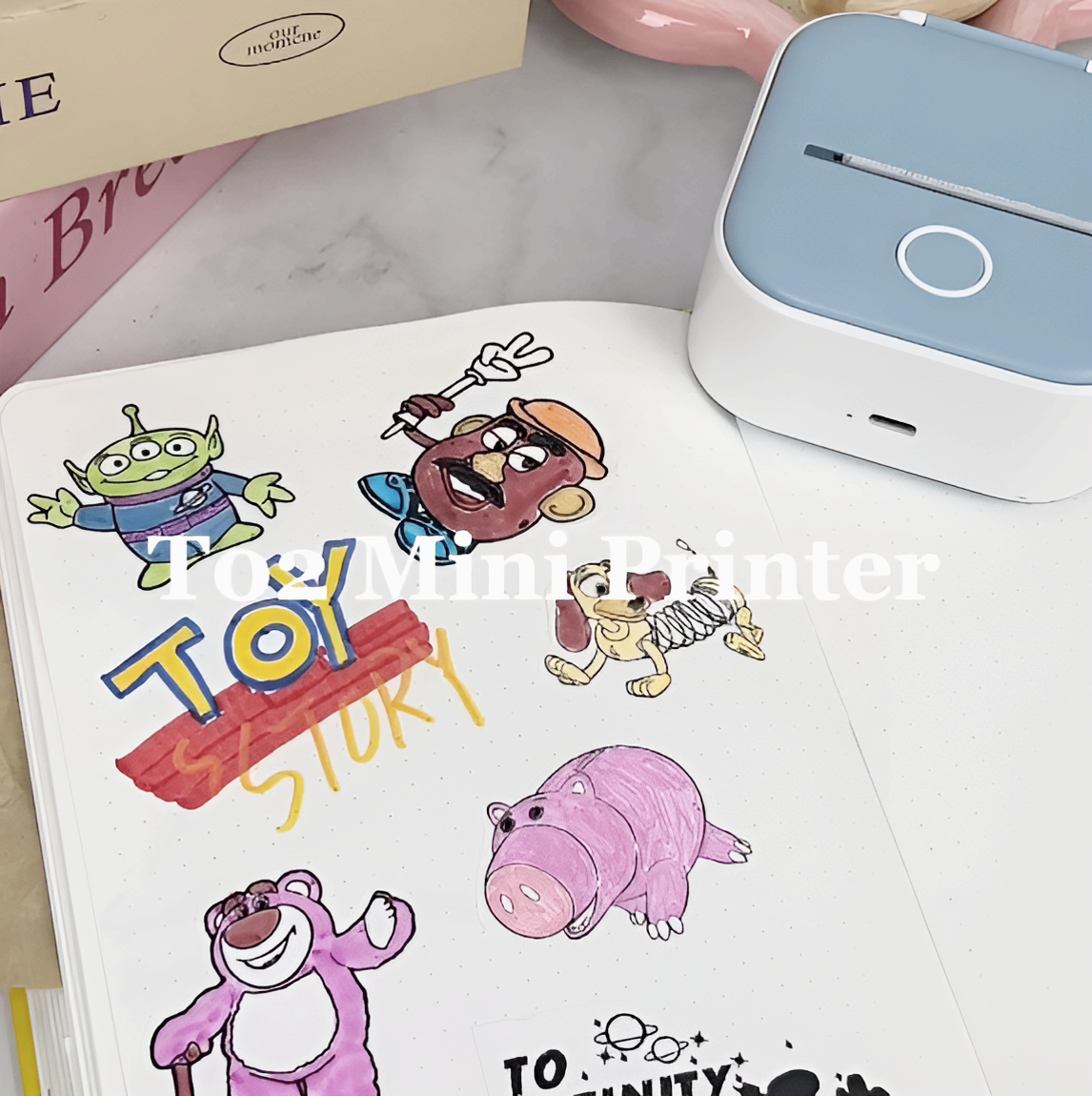 How to Make Coloring Stickers with Phomemo Mini Printers – Phomemo