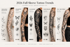 Ideen für Full-Sleeve-Tattoo-Schablonen: Trends, Stile und Gestaltungstipps für 2026