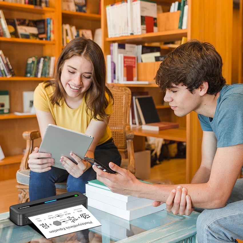 College Sticker Printer Best A4 Thermal Printer for College: Portable and Creative – Phomemo ...