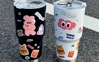 Creative Custom Tumblers: How to Decorate with a Thermal Sticker Printer