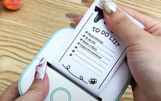 How to Create a To-Do List on a Mini Thermal Label Printer?