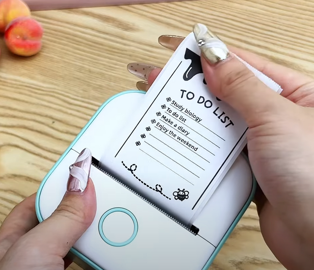 How to Create a ToDo List on a Mini Thermal Label Printer? Phomemo