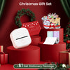 Phomemo (T02 Stampante Mini Senza Inchiostro) Set Regalo di Natale