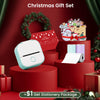 Phomemo (T02 Stampante Mini Senza Inchiostro) Set Regalo di Natale
