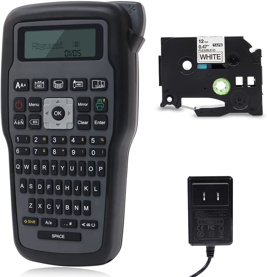 E1000 Handheld Industrial Label Maker | Grey - Phomemo