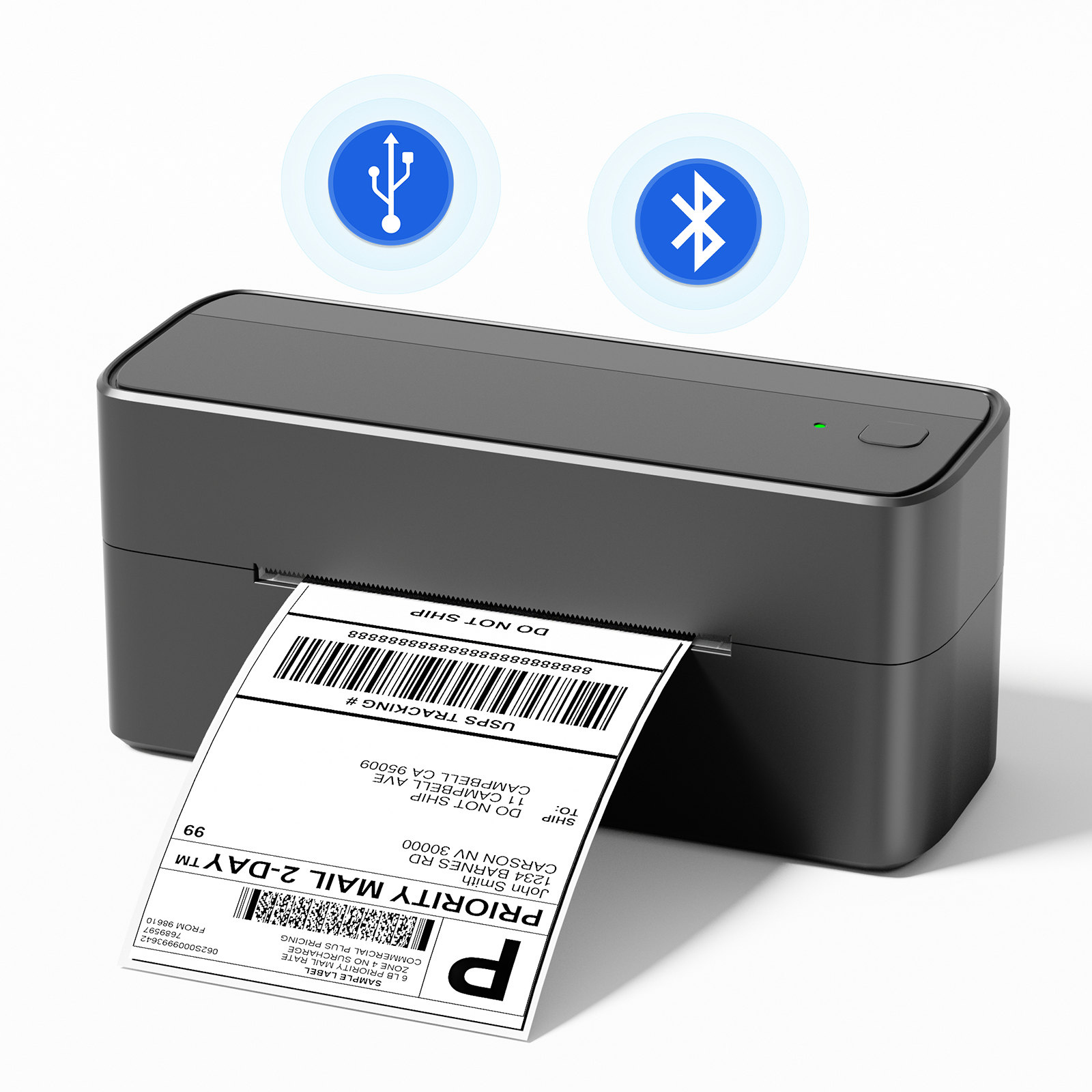 Phomemo PM241-BT Bluetooth-Versandetikettendrucker