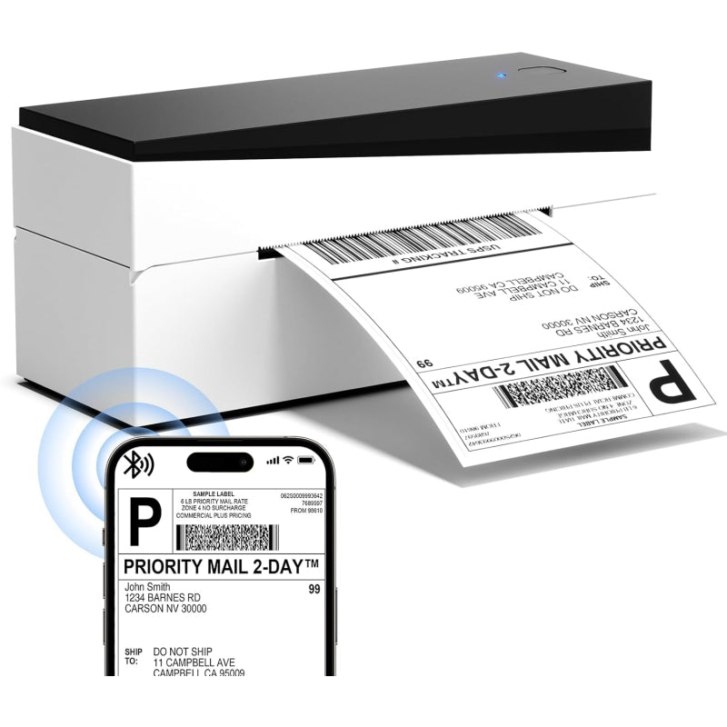 Phomemo PM249-BTZ Bluetooth Direct Connect Shipping Label Printer