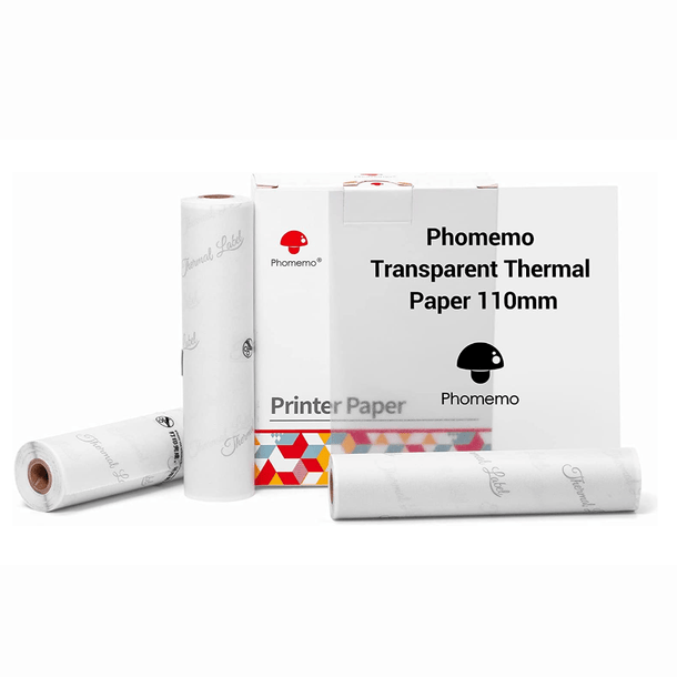 110mm Transparent Thermal Paper