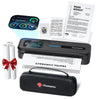 Phomemo M832D Stampante Termica Portatile, Stampante Inkless Bluetooth A4 Touchscreen per Casa, Stampanti Mobili 300dpi Compatibili con Telefono e Laptop, Include Custodia da Trasporto e 3 Rotoli Carta Termica Formato A4