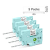 Phomemo 4Pack Black on White Label Maker Tape for P3200-Label Dimensions