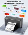 Phomemo PM241-BT Bluetooth-Versandetikettendrucker
