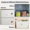50 X 50mm Transparent Round Flower Pattern For M110/M120/M200/M220/M221 - 1 Roll - Phomemo