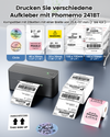 Phomemo PM241-BT Bluetooth-Versandetikettendrucker