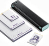 Phomemo M08F Tattoo Drucker mit 150pcs Transferpapier Thermodrucker Tattoo | Tattoo Stencil Drucker für die Formate A4, A5 und eine Breite von 80 mm, Kompatibel mit Smartphone & PC, Schwarz Grün,Standard Printer