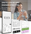 Phomemo P12 Tragbares Bluetooth-Etikettiergerät für den Heimgebrauch