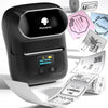 Phomemo M110 Etikettendrucker, Bluetooth Beschriftungsgerät Selbstklebend Aufkleber Drucker für 5000+ Vorlagen.für Küche, Zuhause & Schule, Label Drucker Kompatibel mit Telefonen und PC-System,Standarddrucker