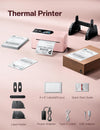 Phomemo PM64D Thermal Label Printer Upgraded with Touchable Screen| 4x6 Bluetooth Shipping Label Printer, Suitable for Postage, Address and Barcode, Compatible with Amazon, Vinted, Royal Mail,Standard Printer