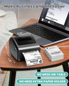 Phomemo Versandetiketten Drucker Wird mit 3 Rollen 250 Etiketten im 4 x 6 | Bluetooth Etikettendrucker DHL, Labeldrucker 4x6, Thermodrucker Kompatibel mit Amazon, DHL, Vinted, Etsy, UPS, FedEx, DPD,Standard Printer