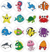 For Kids Round Sea Animal Stickers