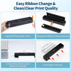 Phomemo 2 Roll Exclusive Thermal Transfer Ribbon for P831 Portable Printer