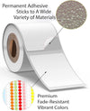 Phomemo 70×80mm White Thermal Label for M220/M200/M221 Printer-3 Roll