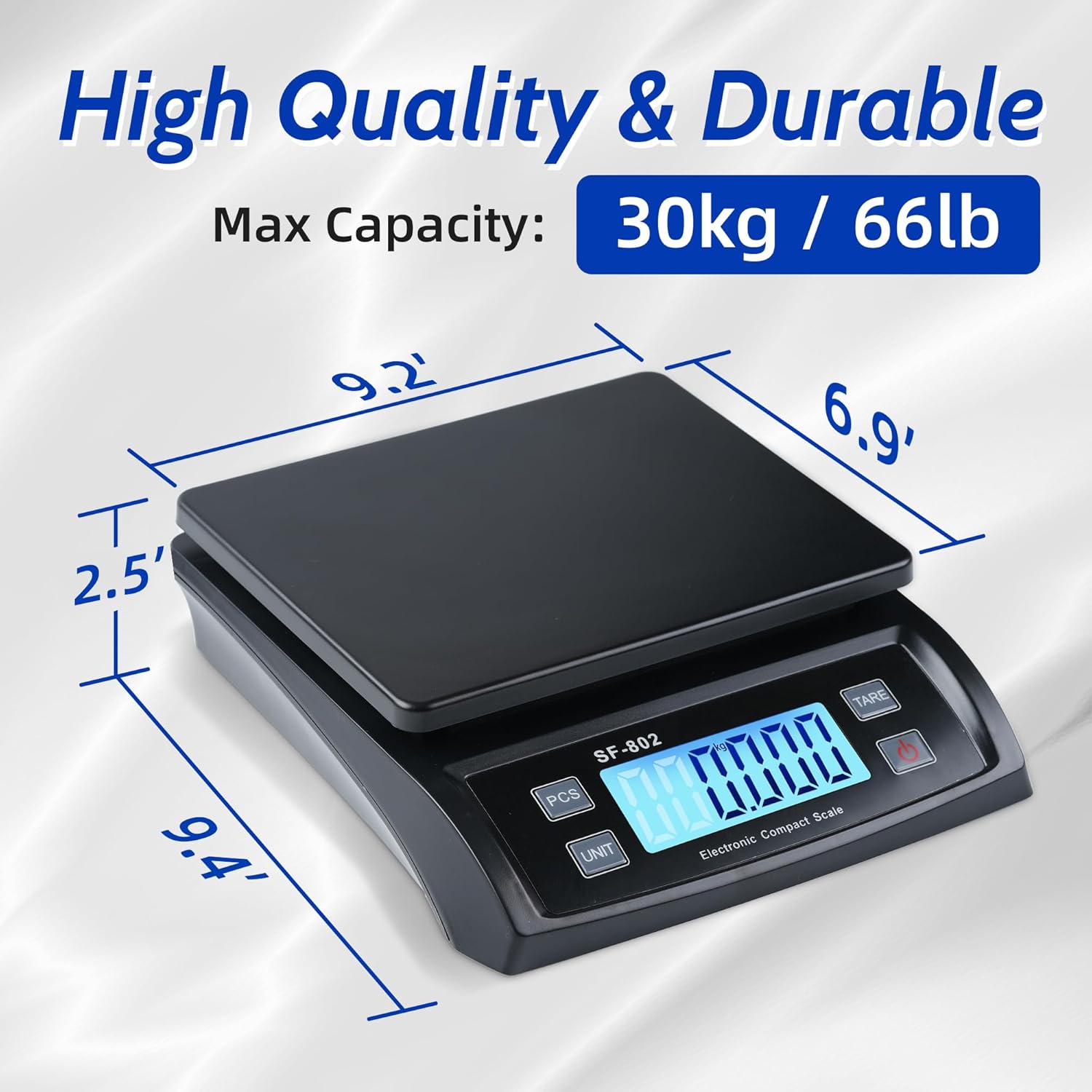 Phomemo Commercial Led Display Postal Electronic Scale