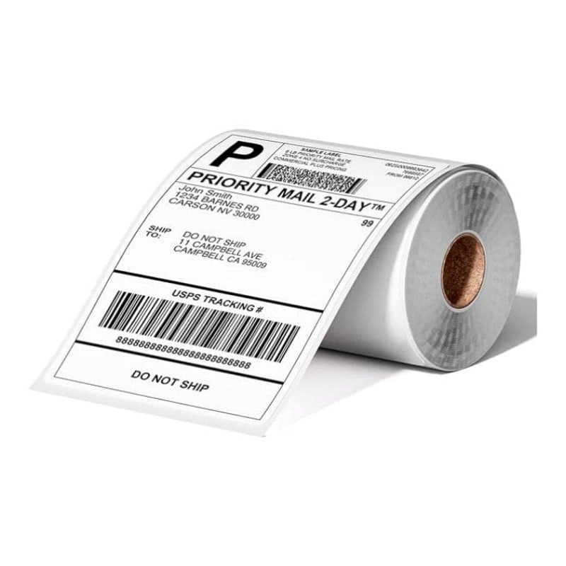 Phomemo 4“x 6” Sticker Label for Shipping Label (250 Labels/Roll)