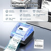 Phomemo D520BT Stampante Termica Bluetooth - Stampante per Etichette DHL per Etichette 10x15 cm, Stampante per Etichette di Spedizione Codice a Barre Compatibile con Ebay, Amazon, Etsy, Shopify, UPS, FedEx ecc, Grigio