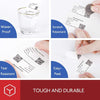 Phomemo Runde Transparente Holografisch Thermolabel für M110/M220/M120/M200/M150/M221
