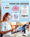 40¡Á60mm Transparent Square Labels for M110/M120/M200/M220/M221-1 Roll-Phomemo