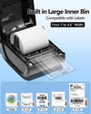 Phomemo D520BT Bluetooth Thermal Printer - DHL Label Printer for Labels 4 x 6, Label Printer for Barcode Shipping Labels Compatible with Ebay,Amazon,Etsy,Shopify, UPS,FedEx etc, Black