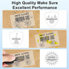 40 X 60mm Transparent Square Lable for M110/M120/M200/M220/M221-3 Rolls-Phomemo