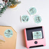 Phomemo 50x50mm Round Gradient Flower Thermal Label for M110/M150/M220/M200/M120/M221