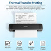 Phomemo 2 Roll Exclusive Thermal Transfer Ribbon for P831 Portable Printer