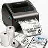 Phomemo Versandetiketten Drucker Wird mit 3 Rollen 250 Etiketten im 4 x 6 | Bluetooth Etikettendrucker DHL, Labeldrucker 4x6, Thermodrucker Kompatibel mit Amazon, DHL, Vinted, Etsy, UPS, FedEx, DPD,Standard Printer