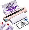 Phomemo TP88 Stampante Termica Portatile per Tattoo, Stampante per Transfer Tattoo, Macchina per Tattoo a Stencil Senza Inchiostro Bluetooth Compatibile con Smartphone, Tablet e PC