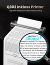 Phomemo Q302 Stampante Termica per Cellulare A4, Stampante Mobile per Viaggio, Connessione tramite WiFi, Bluetooth e USB, Supporta Carta Termica A4 (210 x 297 mm), B5, A5, Piccola Stampante WLAN Compatta, 300