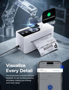 Phomemo PM64D Thermal Label Printer Upgraded with Touchable Screen| 4x6 Bluetooth Shipping Label Printer, Suitable for Postage, Address and Barcode, Compatible with Amazon, Vinted, Royal Mail,Standard Printer