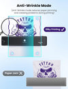 Phomemo TP81 (Aggiornata) Stampante Wireless per Stencil per Tatuaggi, Stampante Termica per Tatuaggi con 10 fogli di Carta da Trasferimento, Stampante per Tatuaggi per Artisti e Principianti, Compatibile con Tablet, Smartphone e PC