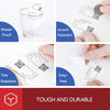50 X 30mm Square White For M110/M120/M200/M220/M221 - 3 Rolls - Phomemo