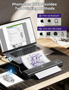 Phomemo TP81 (Aggiornata) Stampante Wireless per Stencil per Tatuaggi, Stampante Termica per Tatuaggi con 10 fogli di Carta da Trasferimento, Stampante per Tatuaggi per Artisti e Principianti, Compatibile con Tablet, Smartphone e PC