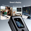 Phomemo M832D Portable Thermal Printer, A4 Touchscreen Bluetooth Inkless Printer for Home, 300dpi Mobile Printers Compatible with Phone & Laptop, Includes Carrying Case & 3 Rolls A4 Size Thermal Paper