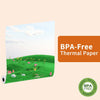 BPA-free Phomemo thermal paper for environmentally friendly printing