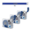 Phomemo 15mmx5m Navy&Pink&Beige Ribbon Label Tapes for P15