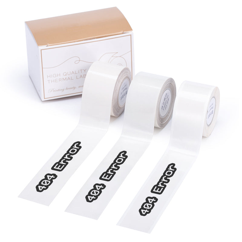 Phomemo 16mmx6m Transparent Continuous Thermal Adhesive Label for D50