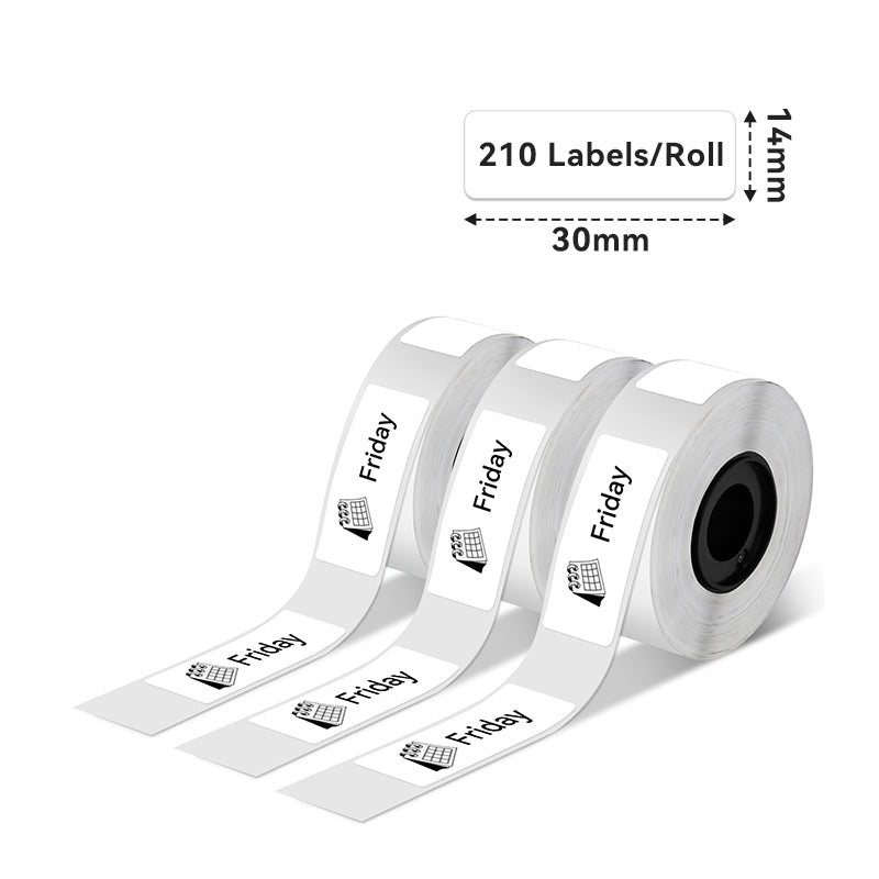 Phomemo 14x30mm White Thermal Label for D30/D35/Q30/Q30S