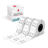 Phomemo 6x22mm White Thermal Labels for D30/D35/Q30/Q30S