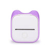 T02 Mini Pocket Thermal Printer Cat Ears Protective Cover | Purple - Phomemo