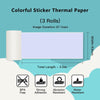 Colorful Sticker 20-Year Long-Lasting Thermal Paper For T02 & M02Xح3 Rolls - Phomemo