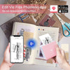 Phomemo M02 Mini Portable Printer can edit via free phomemo app